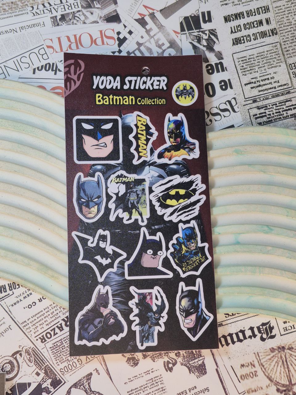 استیکر بتمن مشکی