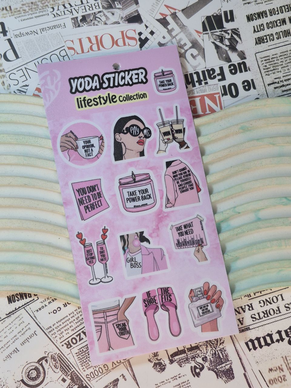 استیکر لایف استایل