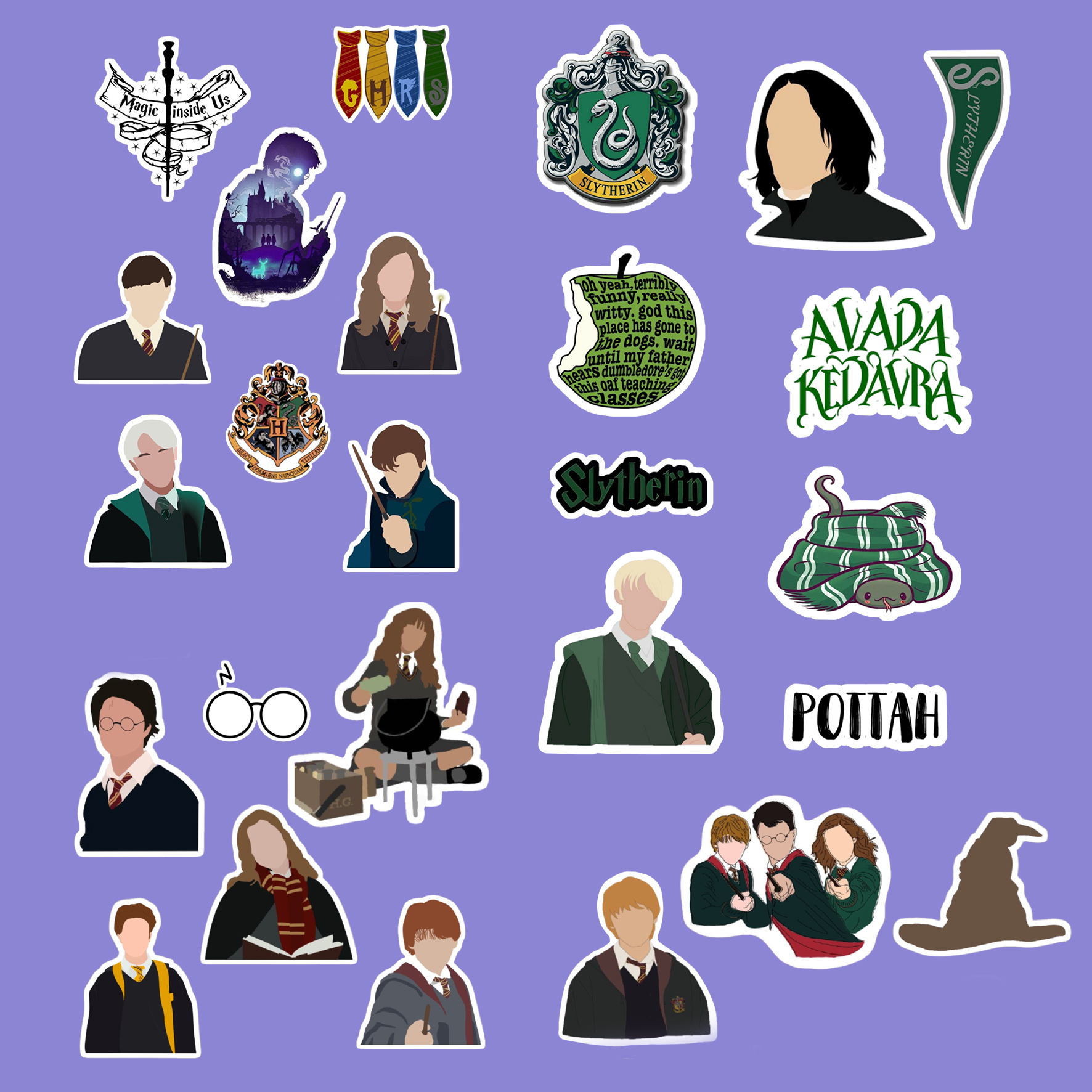 پک استیکر  هری پاتر 5