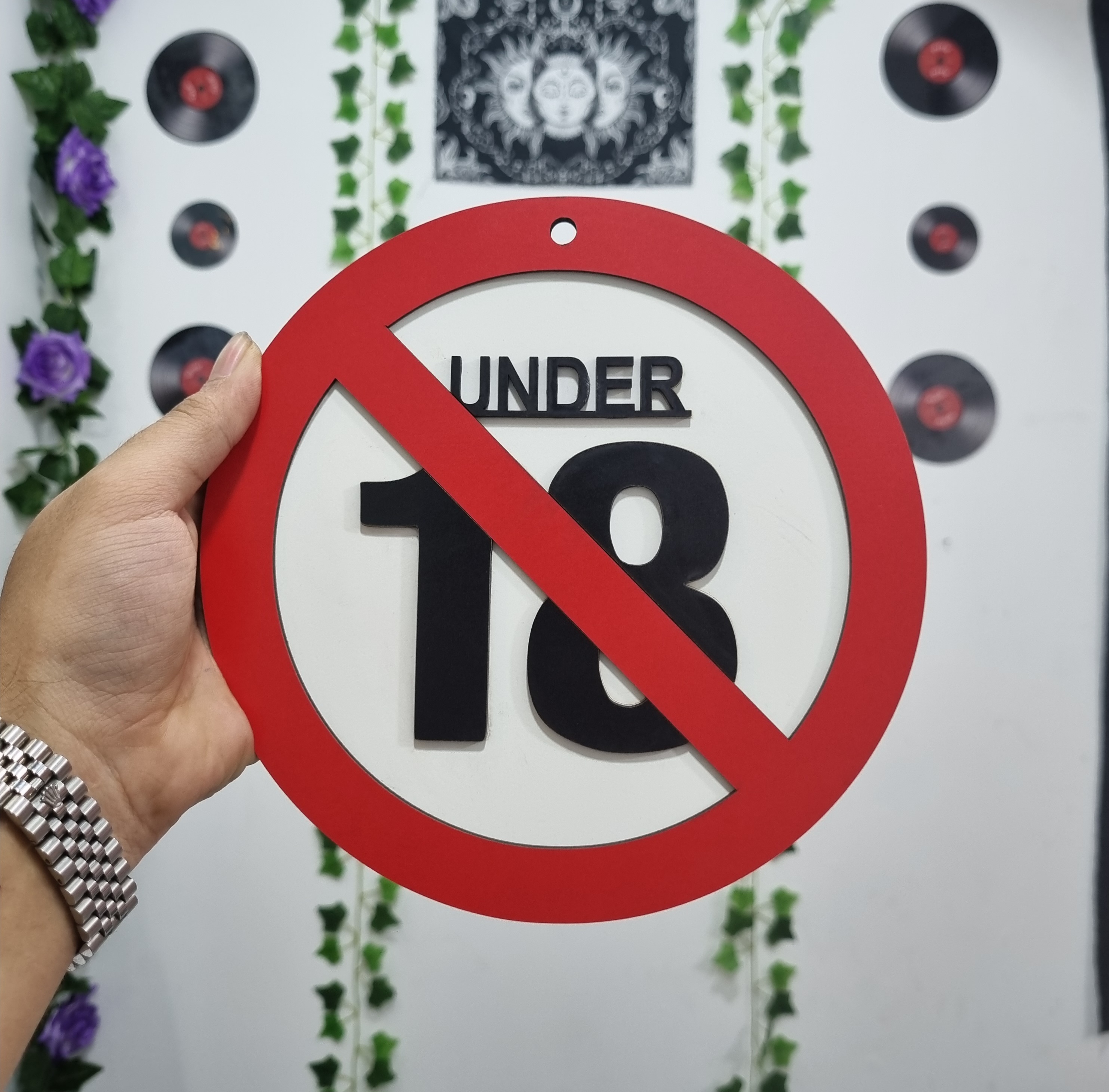 تابلو چوبی اتاق طرح +18