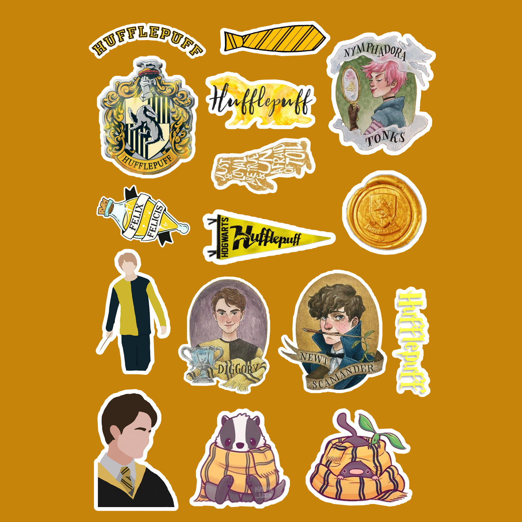 پک استیکر  هری پاتر 1