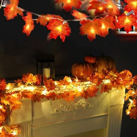 ریسه پاییزی نور دار