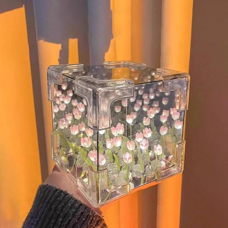 آیینه مکعب دشت لاله