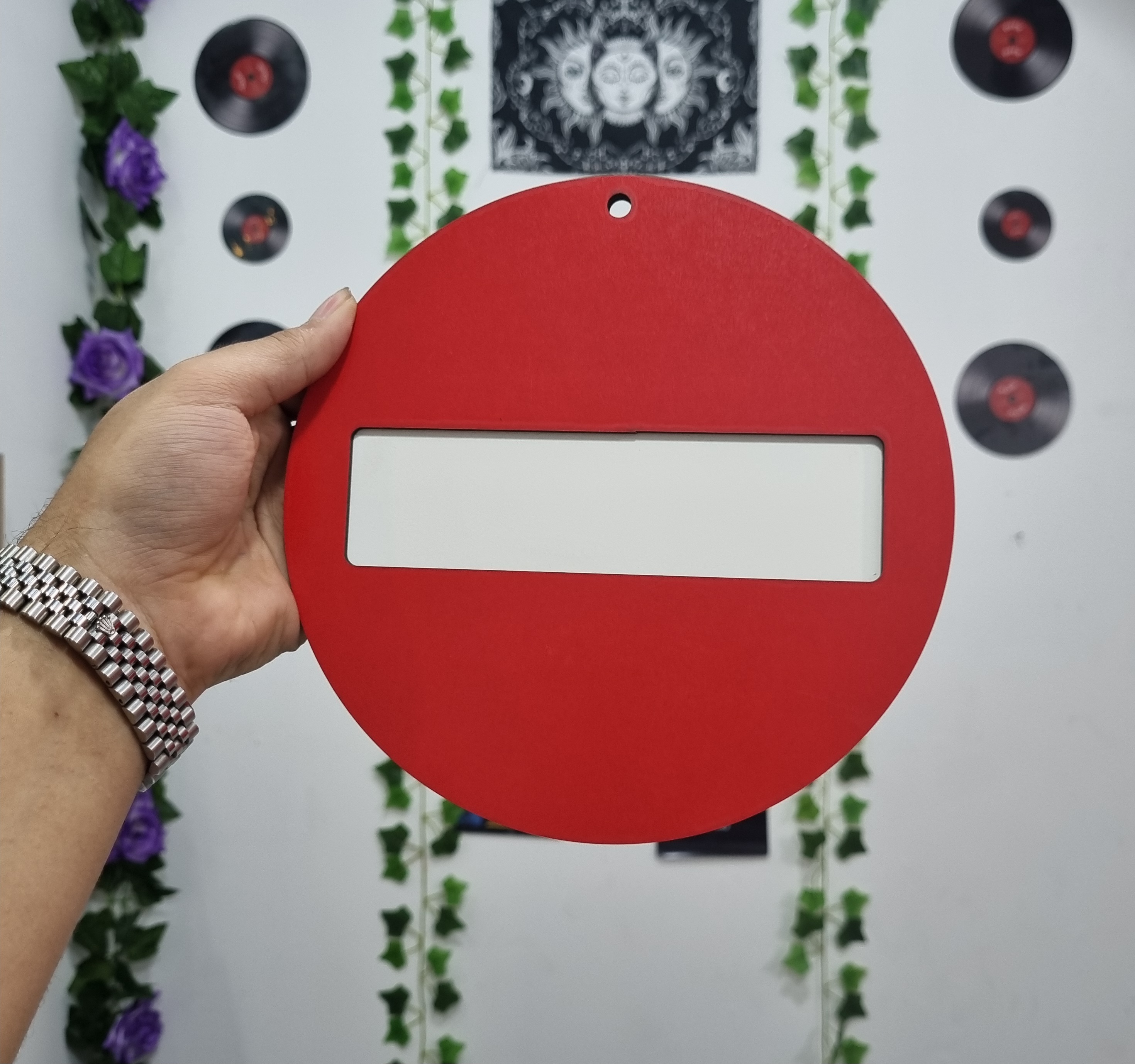 تابلو چوبی اتاق ورود ممنوع