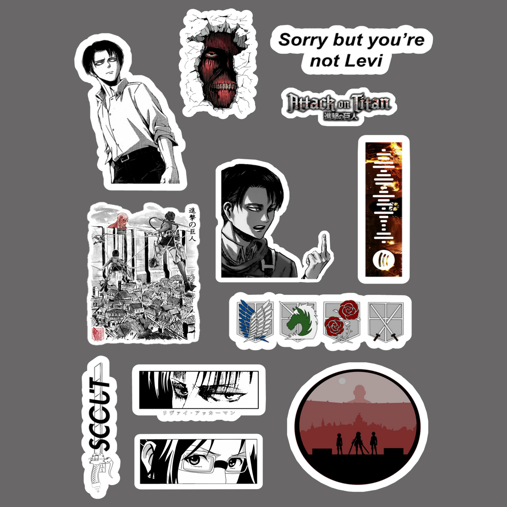 پک استیکر شماره 1101 انیمه